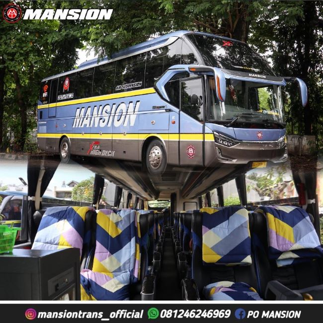 Mansion Trans Bus Jogja Bali - Photo by Instagram