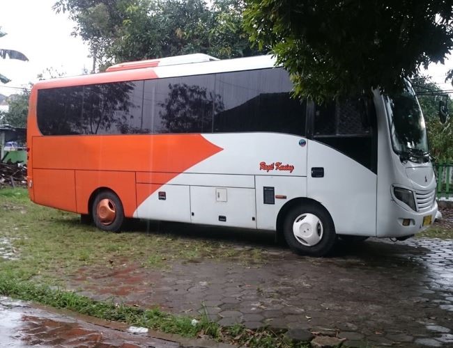 Ragil Kuning Bus Jogja Magelang - Photo by Facebook