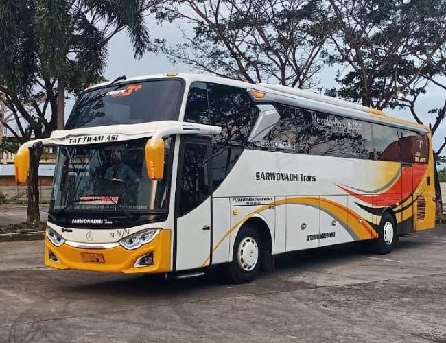 Sarwonadhi Trans Bus Surabaya Denpasar - Photo by Facebook