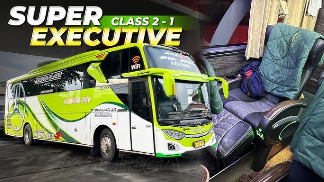 Kalingga Jaya Bus Semarang Jakarta - Photo by YouTube